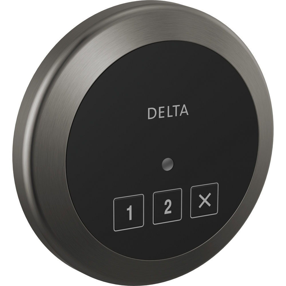 Delta 5CN-220R-KS-PR Steamscape Round Exterior Control Black Stainless