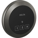 Delta 5CN-220R-KS-PR Steamscape Round Exterior Control Black Stainless