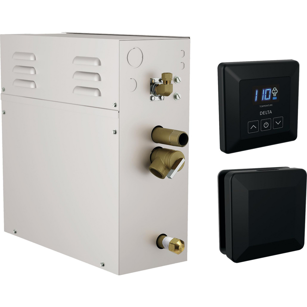 Delta 5P-EST04-BL SimpleSteam Kit 4kW Matte Black