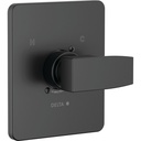 Delta T14067-BL-PP Modern Angular Valve Only Trim Matte Black