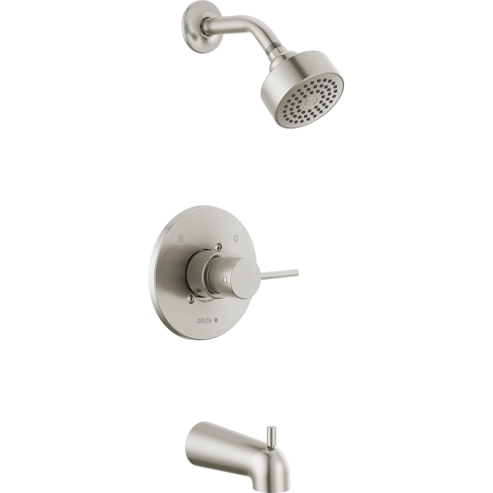 Delta T14459-SS-PP Modern Monitor 14 Series Tub and Shower Trim Stainless