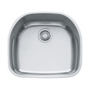 Franke PRX11021-CA Prestige Undermount Single Bowl Kitchen Sink Stainless Steel