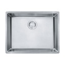 Franke CUX110-21-CA Cube Undermount Single Sink Stainless Steel