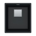 Franke PKG110-14ON Peak Undermount Bar Granite Sink Onyx