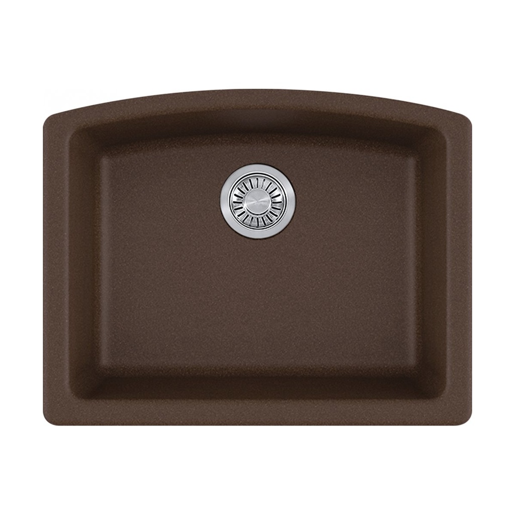 Franke ELG11022MOC-CA Ellipse Granite Undermount Single Sink Mocha