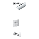 Hansgrohe 04961000 Vernis Shape Pressure Balance Tub Shower Set Chrome