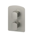 Tenzo DET33-BN Delano T-Box Valve 3 Functions Thermo Brushed Nickel Finish