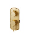 Tenzo ALYPB33-BG Alyss T-Box Valve 3 Functions Pres Bal Brushed Gold Finish