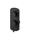 Tenzo ALYPB33-MB Alyss T-Box Valve 3 Functions Pres Bal Matte Black Finish