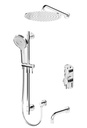 Tenzo ALYT33-501135-CR Alyss T-Box Kit 3 Functions Thermo Chrome Finish