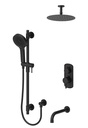 Tenzo ALYT33-511315-MB Alyss T-Box Kit 3 Functions Thermo Matte Black Finish