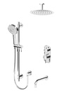 Tenzo ALYT33-511325-CR Alyss T-Box Kit 3 Functions Thermo Chrome Finish