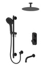 Tenzo ALYT33-511325-MB Alyss T-Box Kit 3 Functions Thermo Matte Black Finish