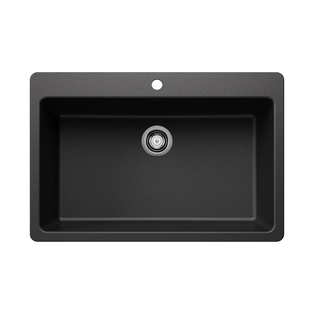 Blanco 403598 Liven 33 Super Single Silgranit Sink Anthracite