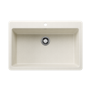 Blanco 403633 Liven 33 Super Single Silgranit Sink Soft White