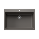 Blanco 403632 Liven 33 Super Single Silgranit Sink Volcano Gray
