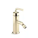 Kohler 14434-4A-AF Purist Horizontal Swivel Spray Aerator Bidet Faucet Vibrant French Gold