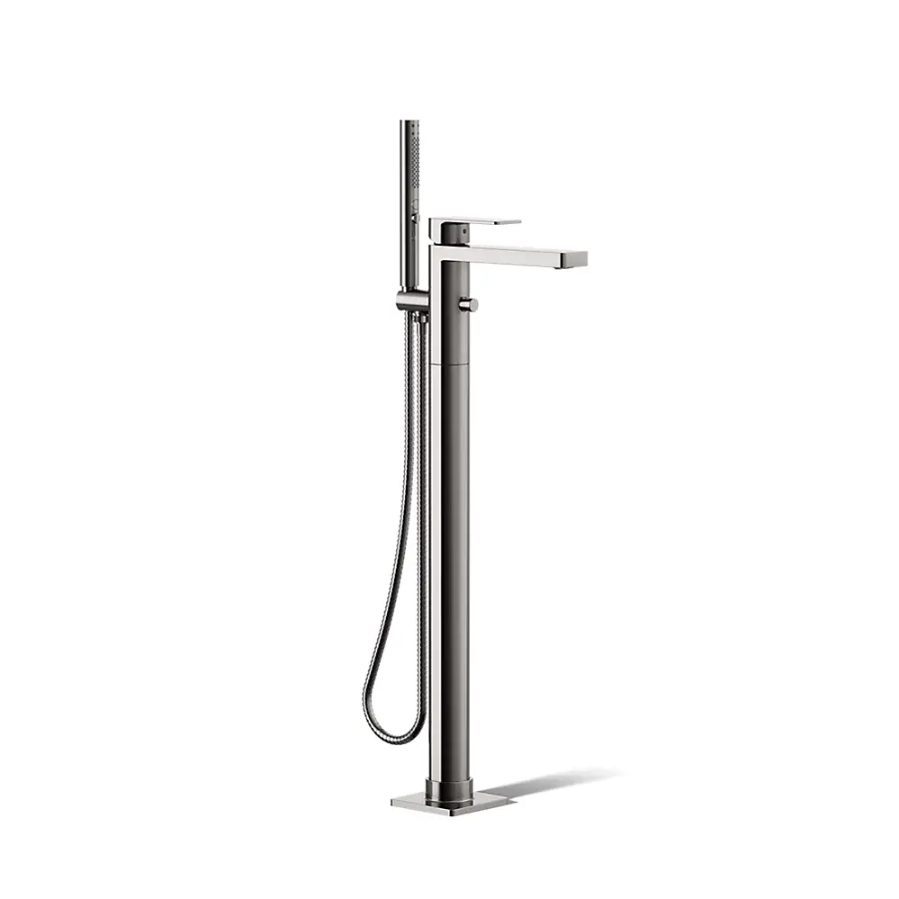 Kohler T23492-4-TT Parallel Freestanding Bath Faucet Trim Vibrant Titanium