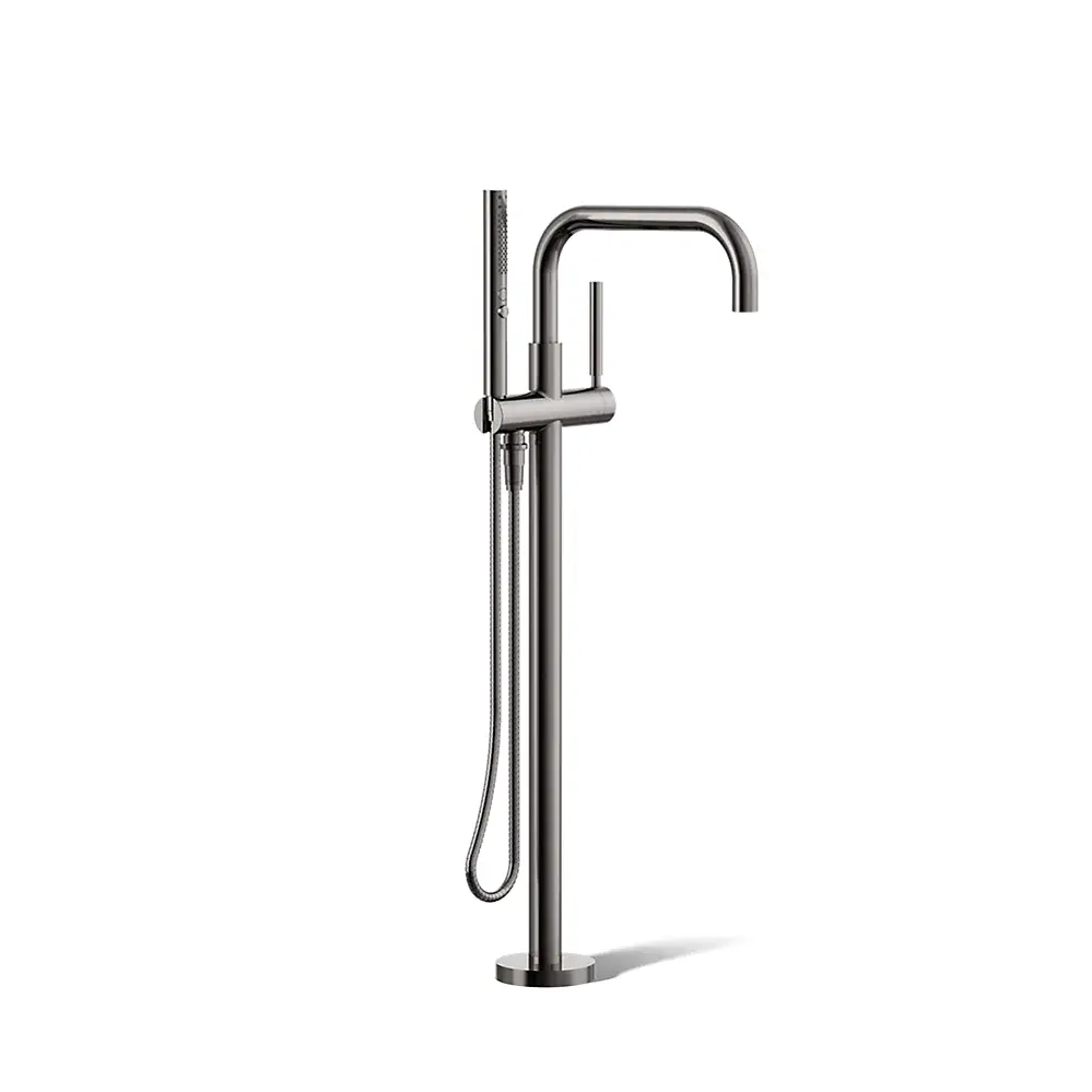 Kohler T97328-4-TT Purist Freestanding Bath Faucet Trim Vibrant Titanium