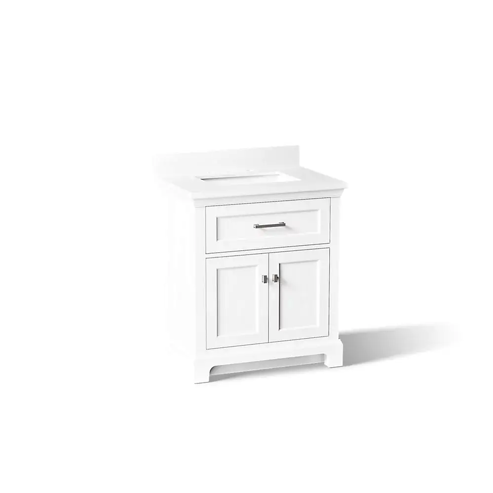Kohler 29260-BD1-0 Charlemont 30" Vanity With Sink And Quartz Top White