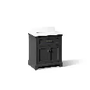 Kohler 29260-BD1-DWG Charlemont 30" Vanity With Sink And Quartz Top Ferrous Grey