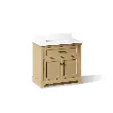 Kohler 29261-BD1-WEK Charlemont 36" Vanity With Sink And Quartz Top Light Oak