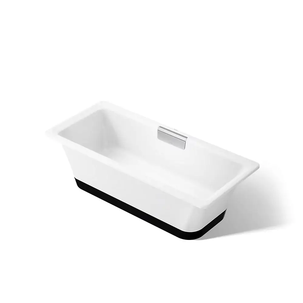 Kohler 29328-0B7-0 Volute 63" x 28-3/8" Freestanding Bath With Base White