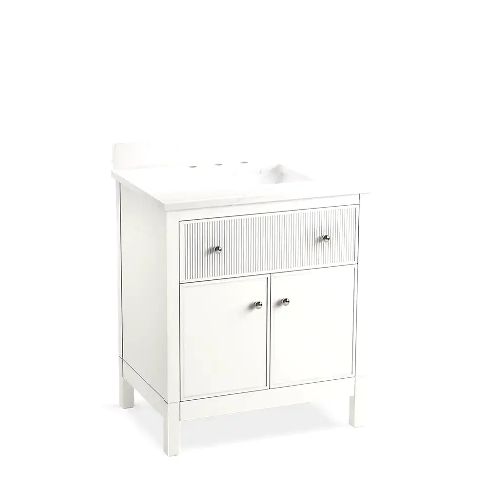 Kohler 35019-0 Malin 30" Vanity Cabinet With Sink White