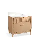 Kohler 35020-SWK Malin 36" Vanity Cabinet With Sink White Oak