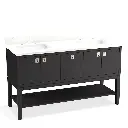 Kohler 35028-DWG Seagrove 60" Bathroom Vanity Cabinet With Sink Ferrous Grey