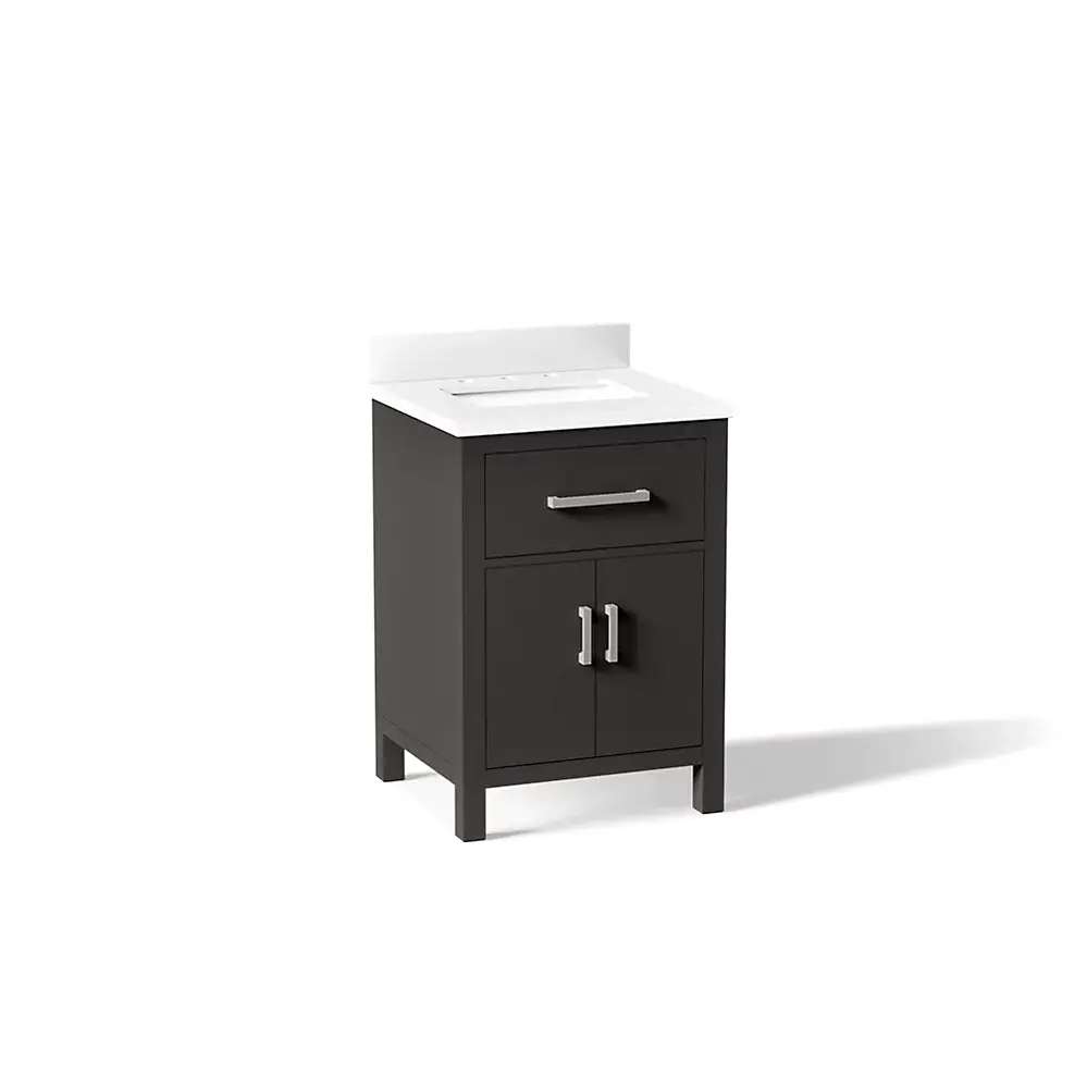 Kohler 40637-BD1-BWK Kresla 24" Vanity Cabinet With Sink Carbon Oak