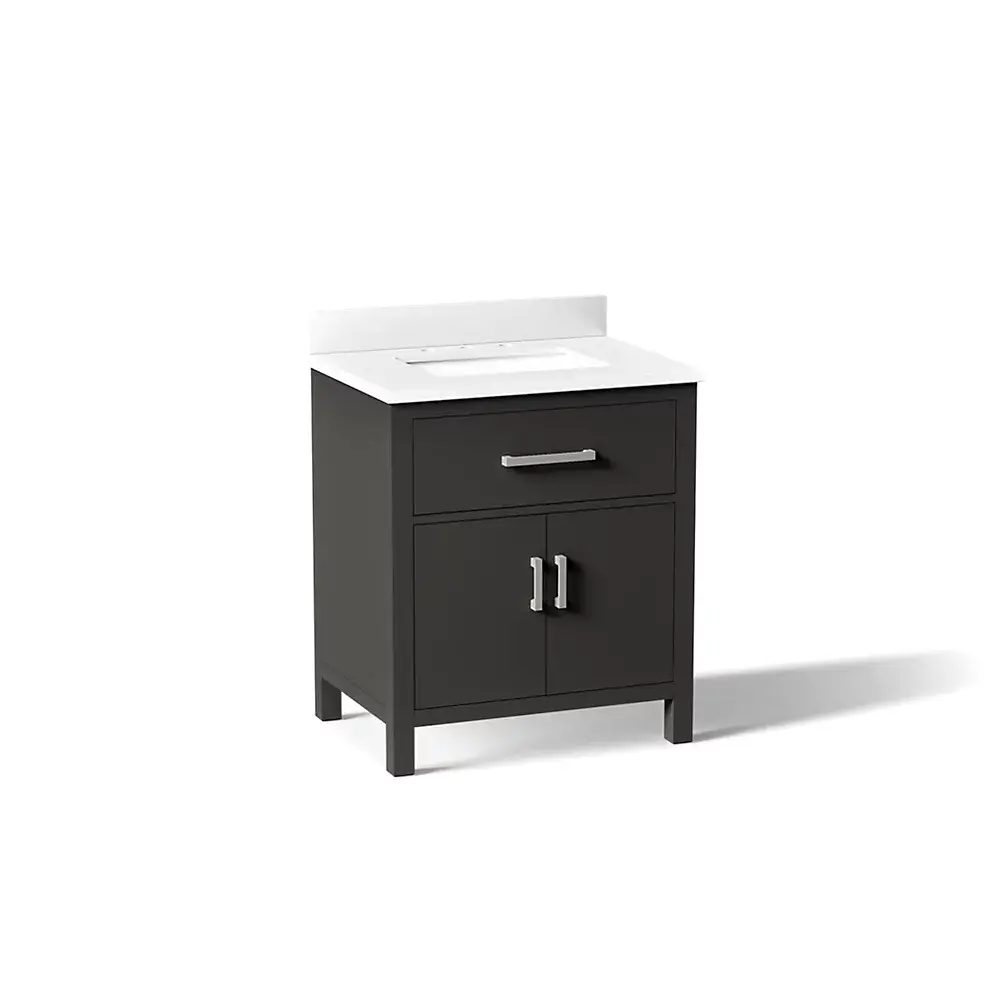 Kohler 40638-BD1-BWK Kresla 30" Bathroom Vanity With Sink Carbon Oak