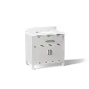 Kohler 40639-BD1-AGA Kresla 36" Bathroom Vanity Cabinet With Sink Atmos Grey