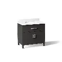 Kohler 40639-BD1-BWK Kresla 36" Bathroom Vanity Cabinet With Sink Carbon Oak