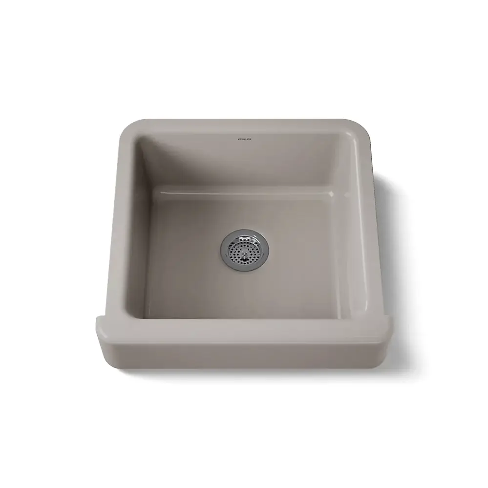 Kohler 5664-TRF Whitehaven 23-1/2" Undermount Farmhouse Kitchen Sink Truffle