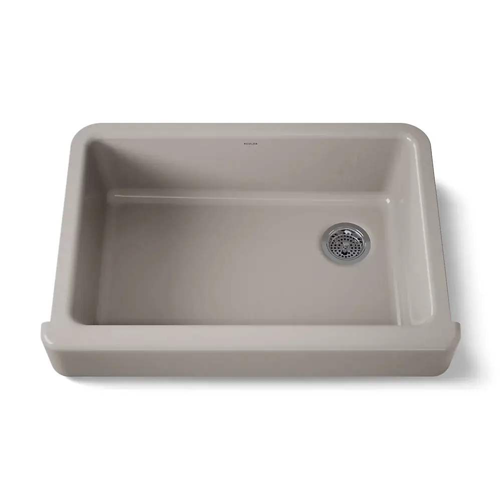 Kohler 5826-TRF Whitehaven 32-1/2" Undermount Farmhouse Kitchen Sink Truffle