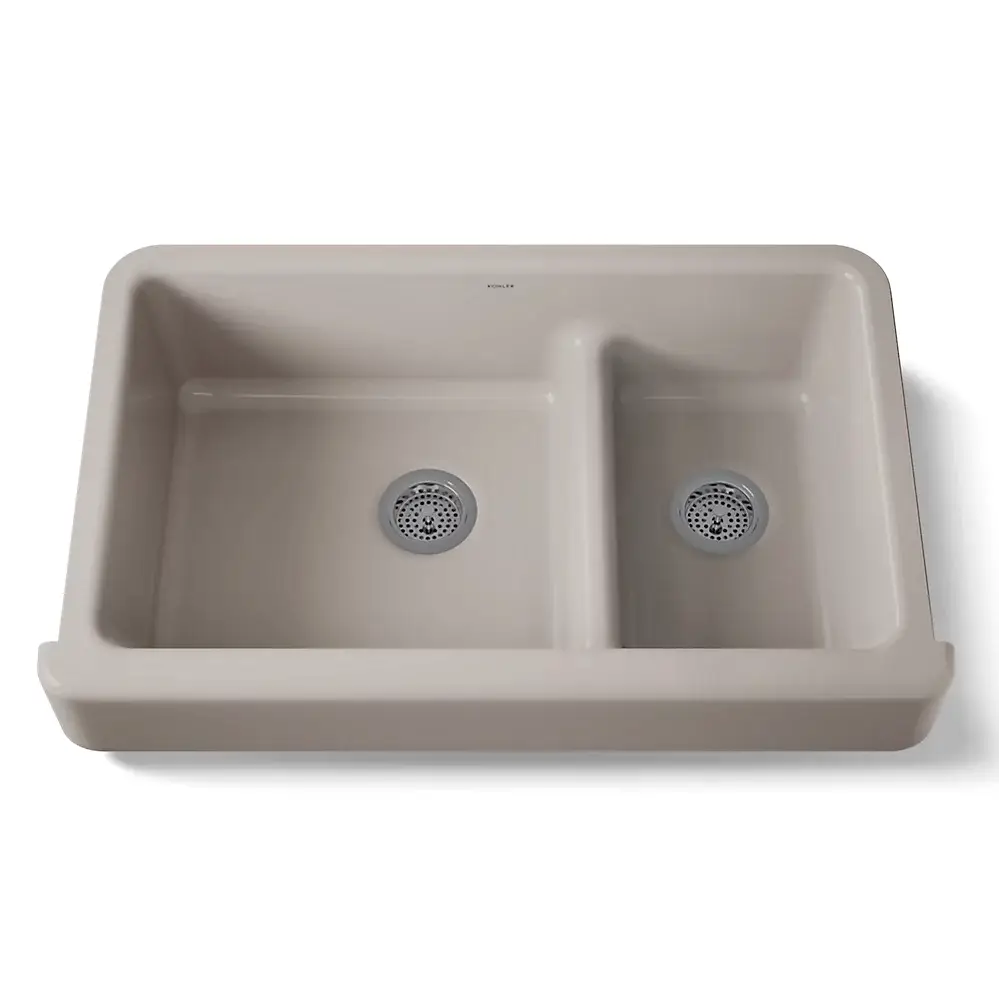 Kohler 6426-TRF Whitehaven 35-1/2" Undermount Farmhouse Kitchen Sink Truffle