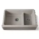 Kohler 6427-TRF Whitehaven 35-3/4" Undermount Farmhouse Kitchen Sink Truffle