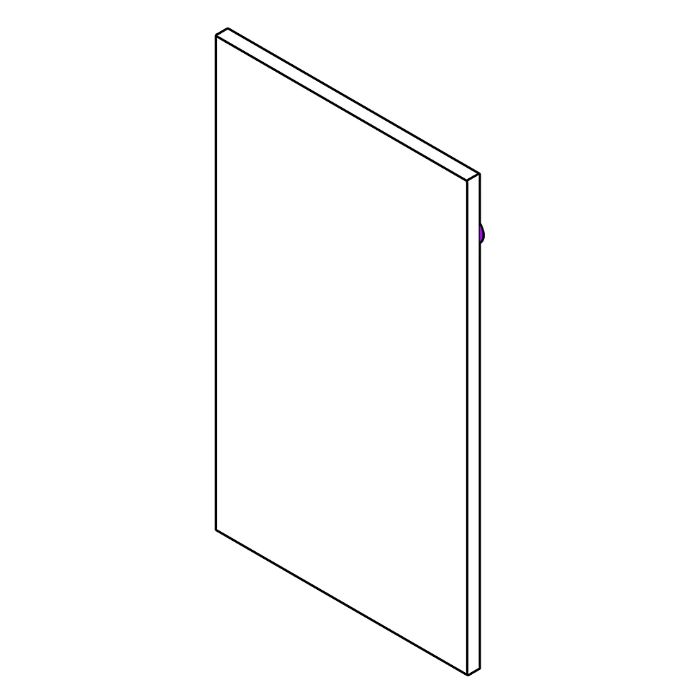 Kohler 1499596-SS Side Shroud Panel Assembly Satin Silver