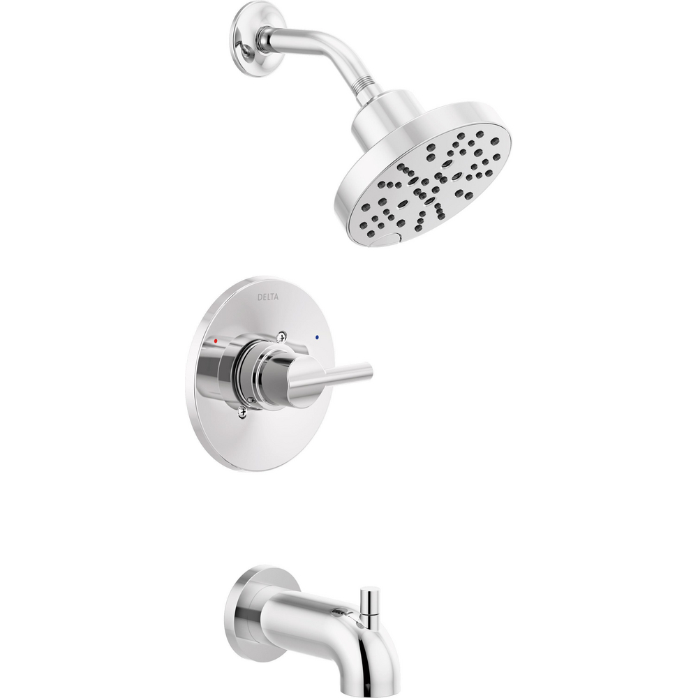 Delta 144749 Nicoli Monitor 14 Series H2Okinetic Tub and Shower Chrome
