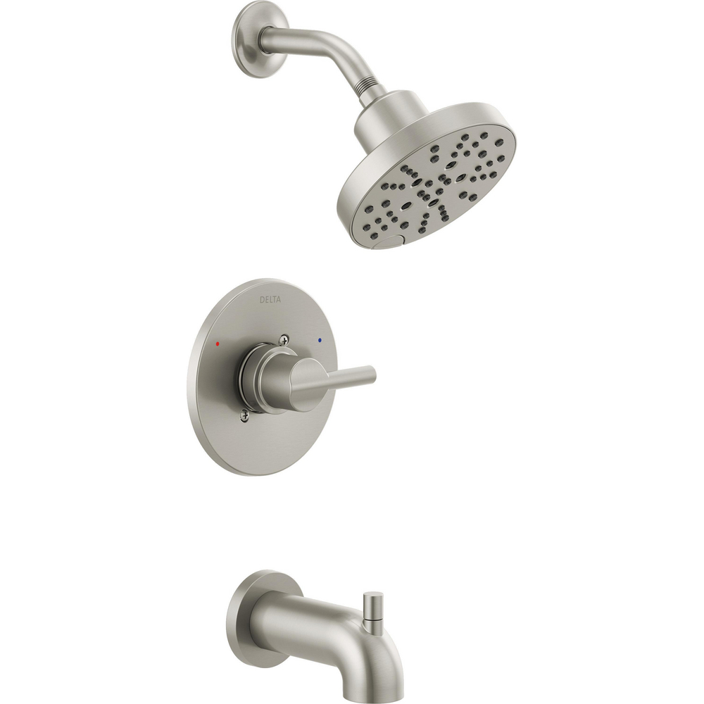 Delta 144749-SS Monitor 14 Series H2Okinetic Tub and Shower Stainless Steel