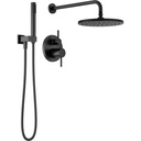 Delta 342702-BL Monitor 14 Series Shower with Raincan Matte Black