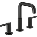 Delta 35849LF-BL Two Handle Widespread Bathroom Faucet Matte Black