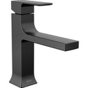 Delta 537-BLMPU-DST Velum Single Handle Bathroom Faucet Matte Black