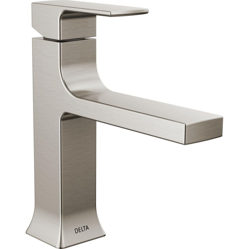 Delta 537-SSMPU-DST Velum Single Handle Bathroom Faucet Stainless