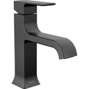Delta 539-BLMPU-DST Velum Single Handle Bathroom Faucet Matte Black