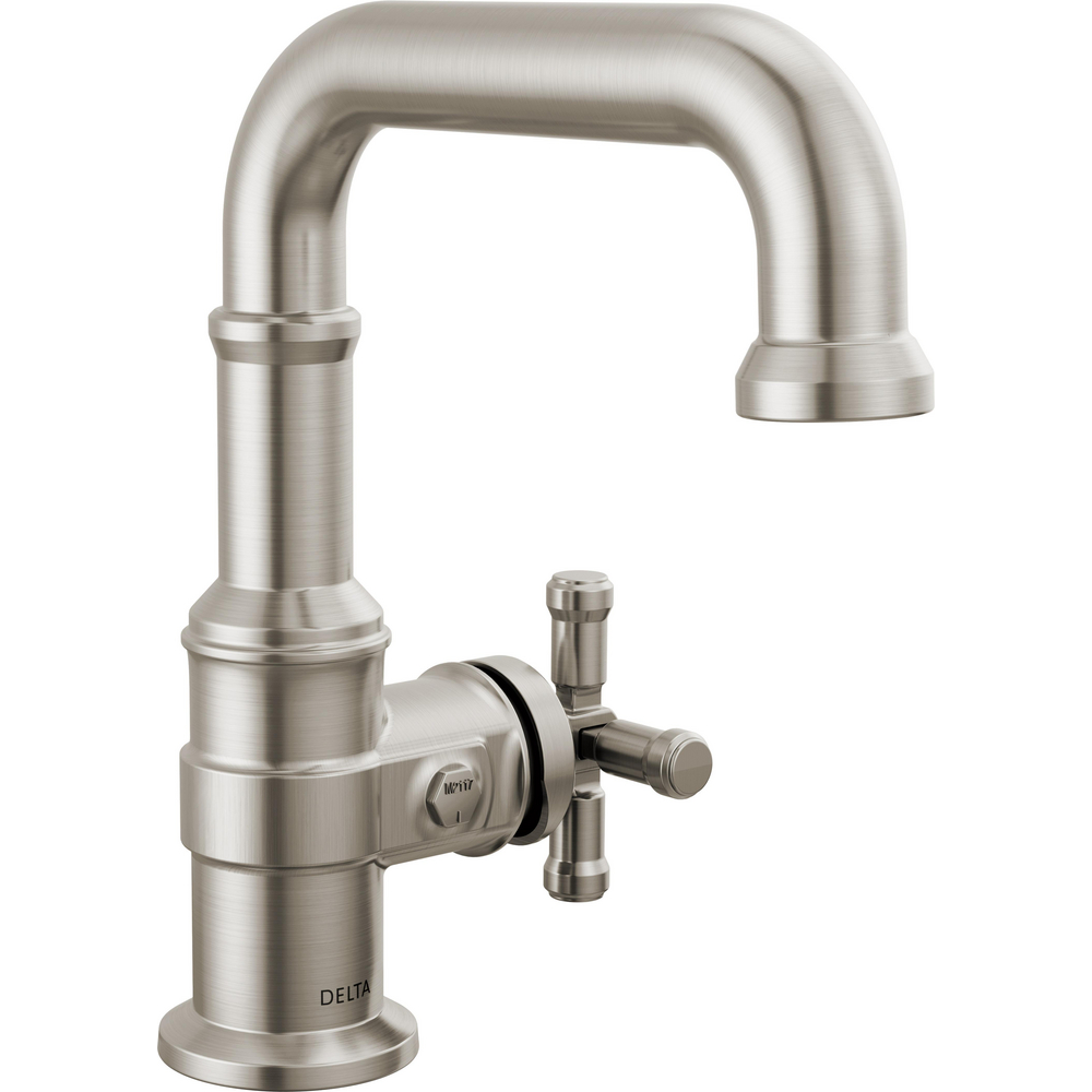 Delta 587SH-SS-PR-DST Broderick Single Handle Bathroom Faucet Stainless