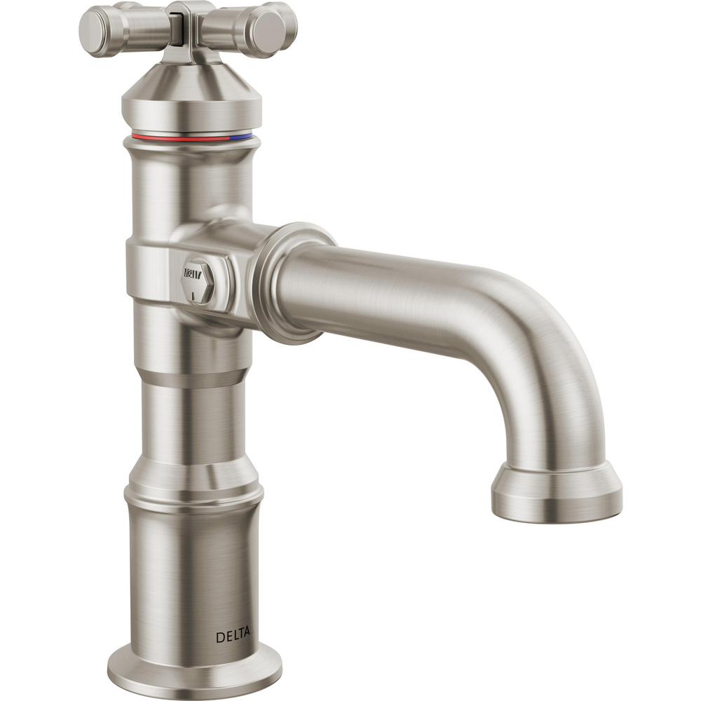 Delta 587-SS-PR-DST Broderick Single Handle Bathroom Faucet Stainless