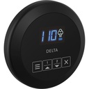 Delta EP103307BL Round Steam Control Matte Black