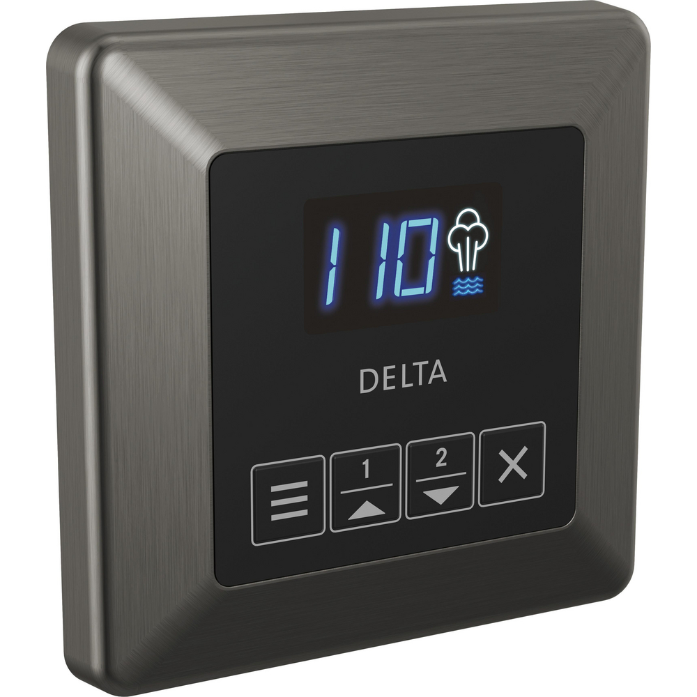 Delta EP103309KSPR Transitional Steam Control Black Stainless